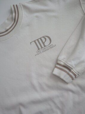 Taylor Swift The Tortured Poets Department Crewneck Sweatshirt | M